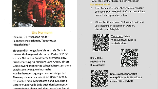 Landtagswahl am 8.3.2026: Ute Hermann aus Weinsberg, Direktkandidatin für den Wahlkreis Neckarsulm